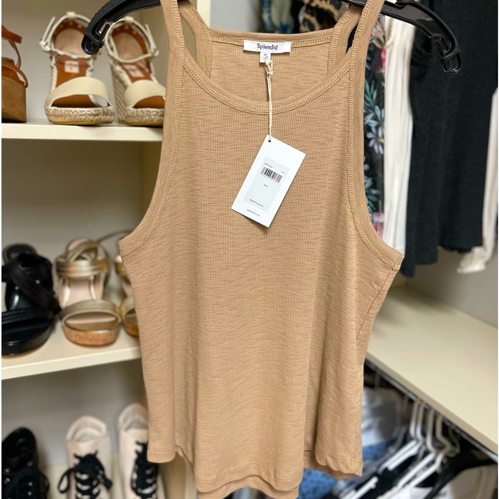 Brand new Splendid light sweater tank